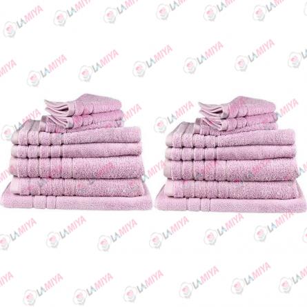 Pink cotton towels for sale